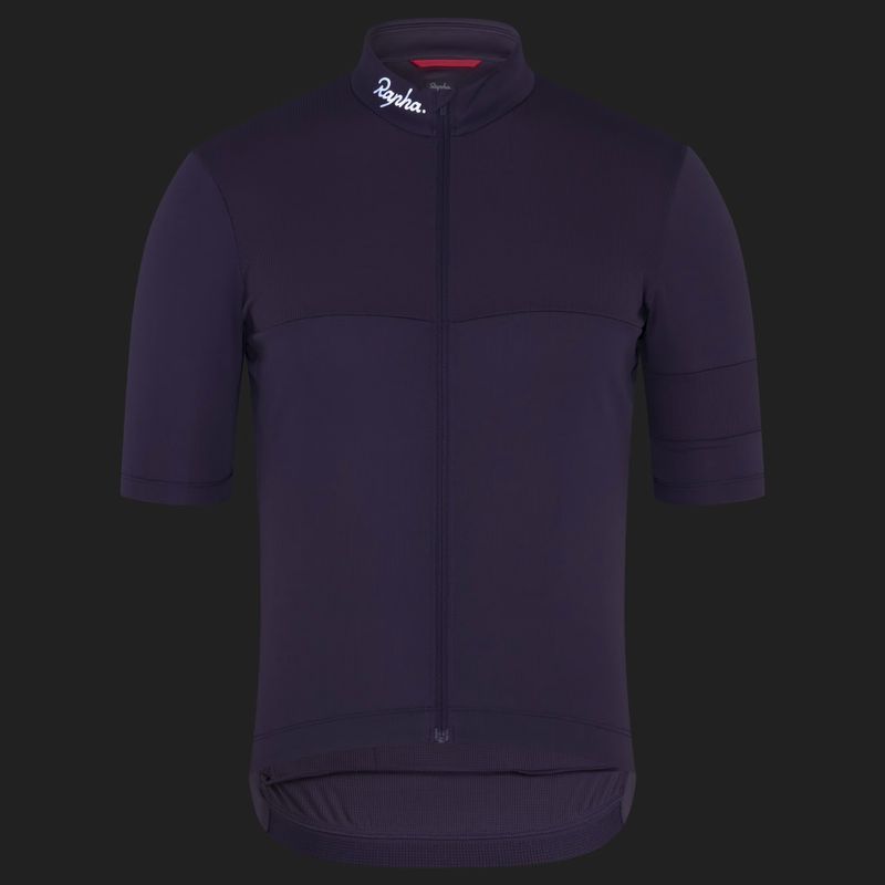 Pánské cyklistické tričko Rapha Brevet Element Jersey dusted lilac/black 3