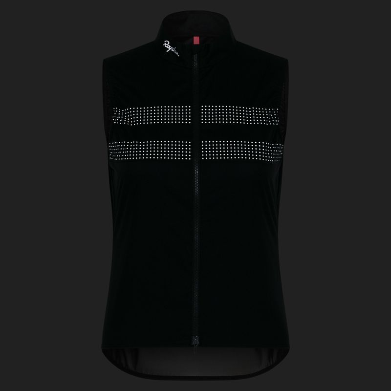 Dámská cyklistická vesta Rapha Brevet Gilet III black/silver 3