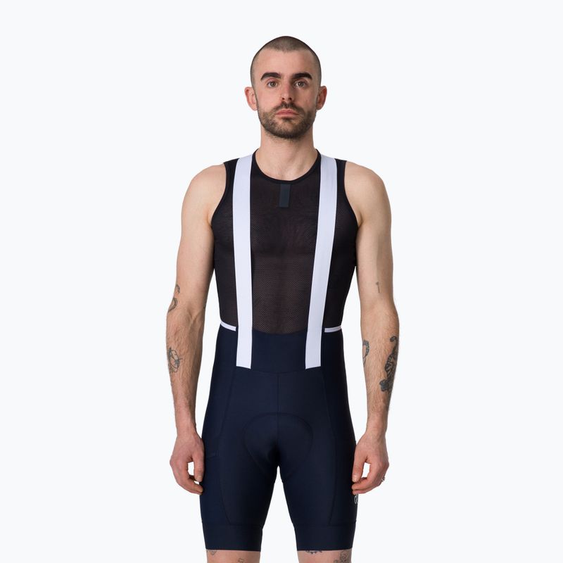 Pánské cyklistické šortky Rapha Brevet Element Cargo Bib Shorts dark navy/white