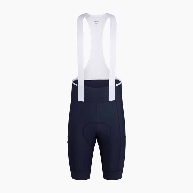 Pánské cyklistické šortky Rapha Brevet Element Cargo Bib Shorts dark navy/white 5