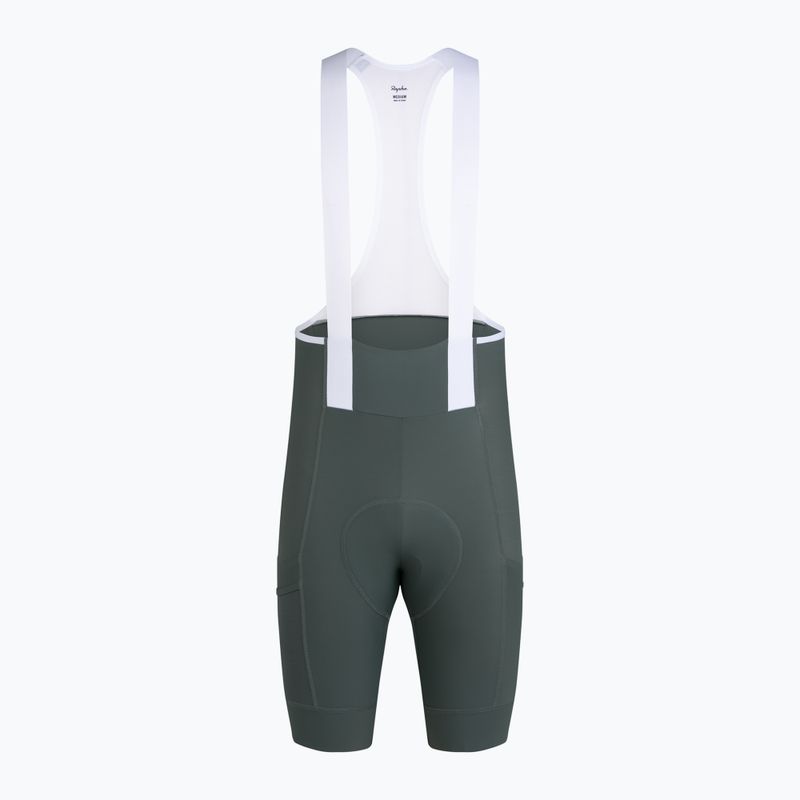Pánské cyklistické šortky Rapha Brevet Element Cargo Bib Shorts onyx/white 5