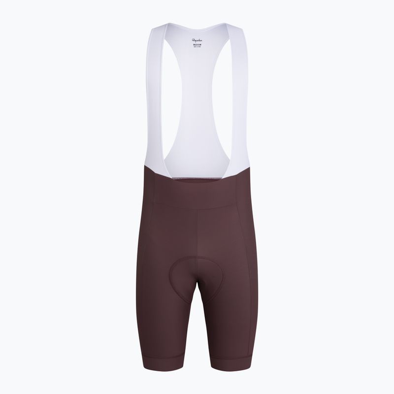 Pánské cyklistické šortky Rapha Core Bib Shorts huckleberry / white