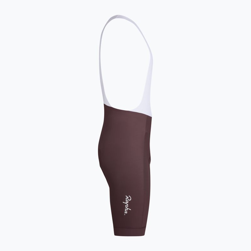 Pánské cyklistické šortky Rapha Core Bib Shorts huckleberry / white 4
