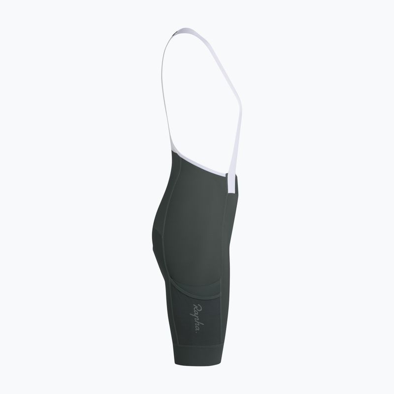 Dámské cyklistické šortky Rapha Brevet Element Cargo Bib Shorts onyx/white 4