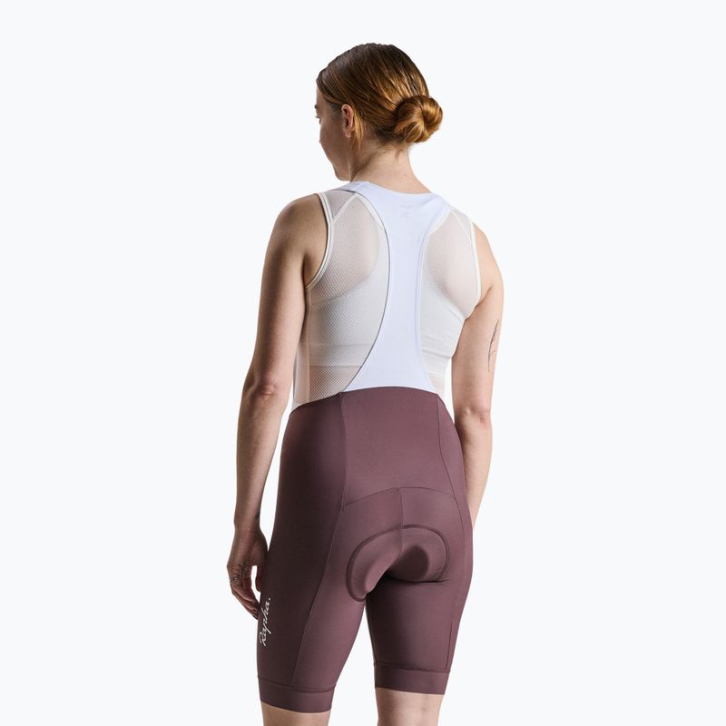 Dámské cyklistické šortky Rapha Core Bib Shorts huckleberry/white 2