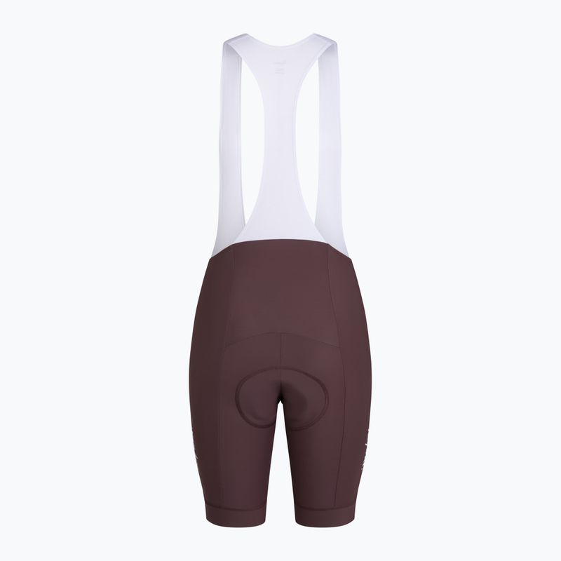 Dámské cyklistické šortky Rapha Core Bib Shorts huckleberry/white 6