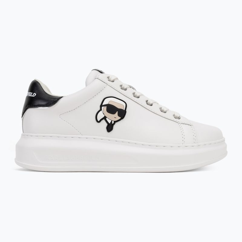 Dámské boty KARL LAGERFELD Kapri Nft Lo Lace white leather 2