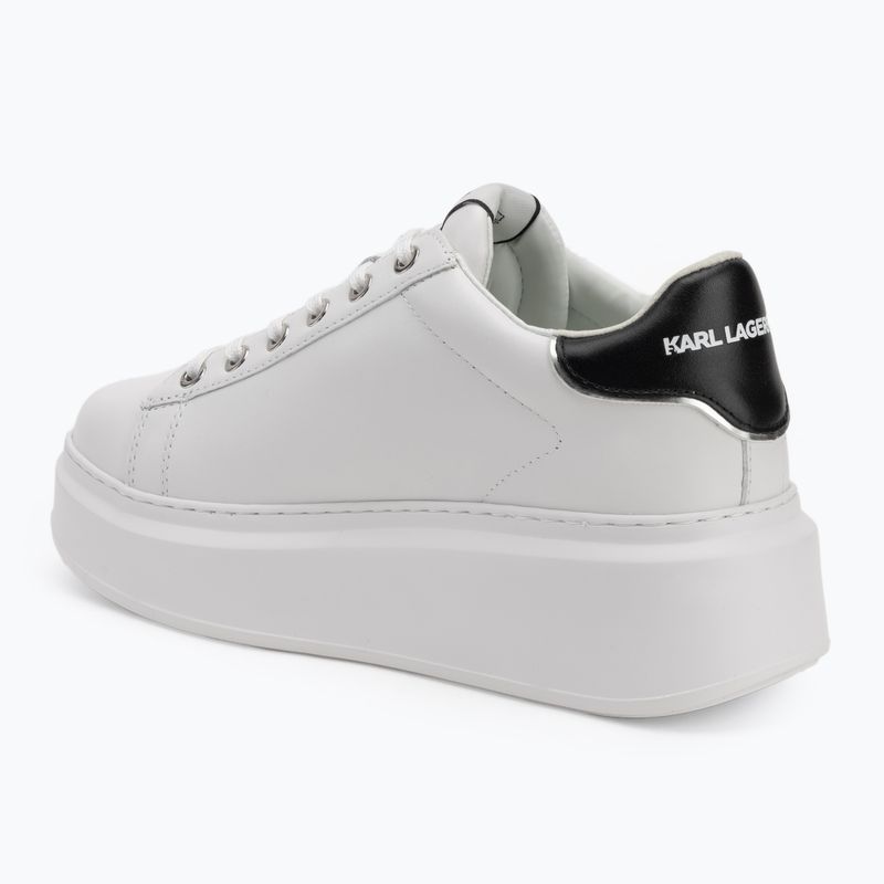 Dámské boty KARL LAGERFELD Anakapri Nft white leather 3