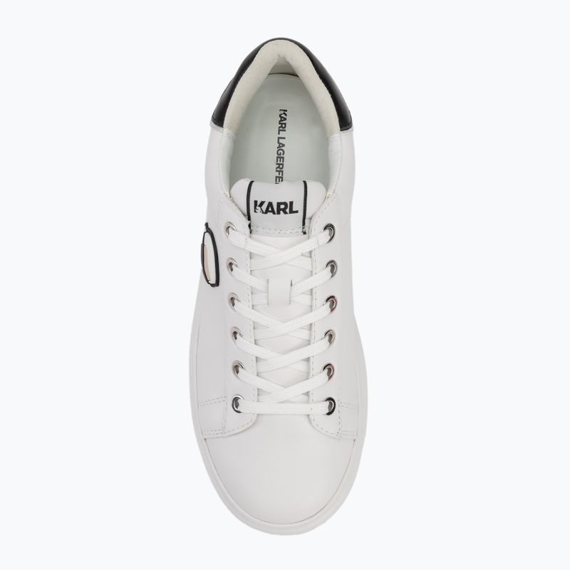 Dámské boty KARL LAGERFELD Anakapri Nft white leather 5