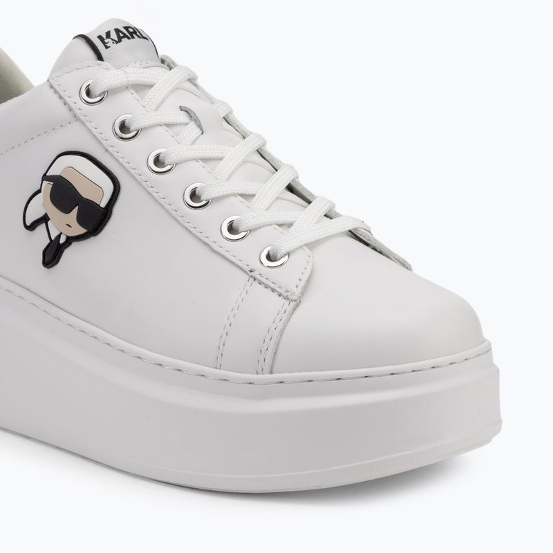 Dámské boty KARL LAGERFELD Anakapri Nft white leather 7