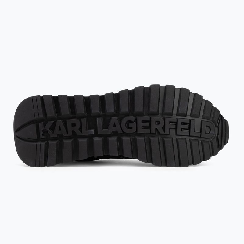 Dámské boty KARL LAGERFELD Kairo Kl Sidetrim black leather/textille 4