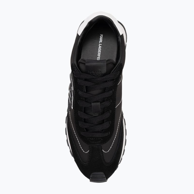 Dámské boty KARL LAGERFELD Kairo Kl Sidetrim black leather/textille 5