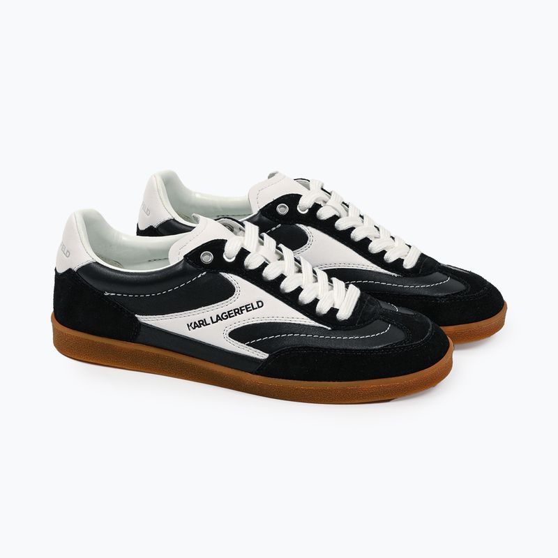Dámské boty KARL LAGERFELD Kandidate black leather/suede/wite 2