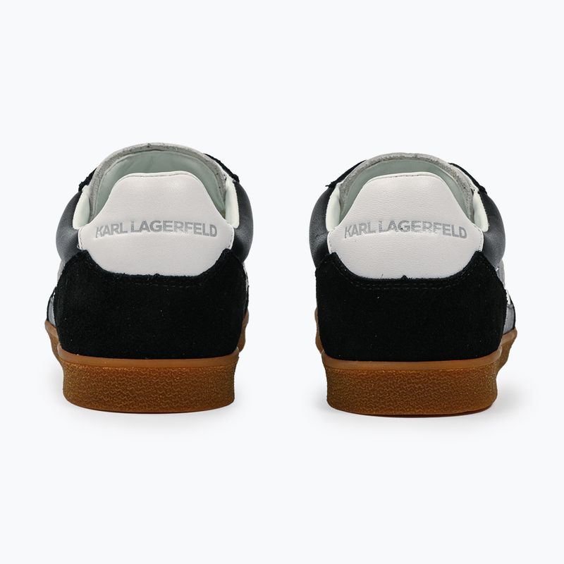 Dámské boty KARL LAGERFELD Kandidate black leather/suede/wite 3