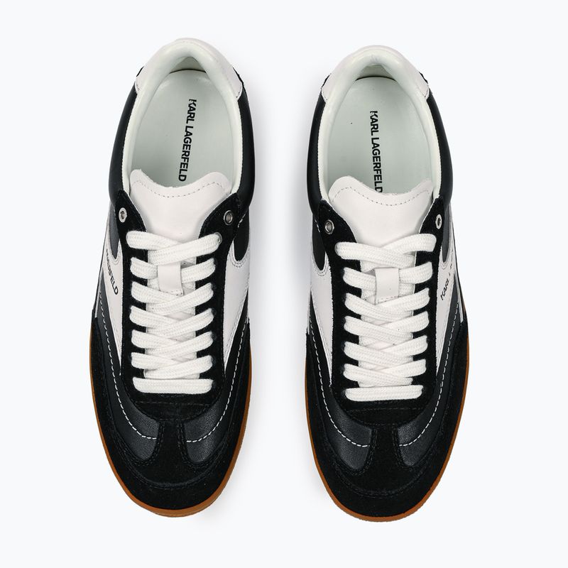Dámské boty KARL LAGERFELD Kandidate black leather/suede/wite 5
