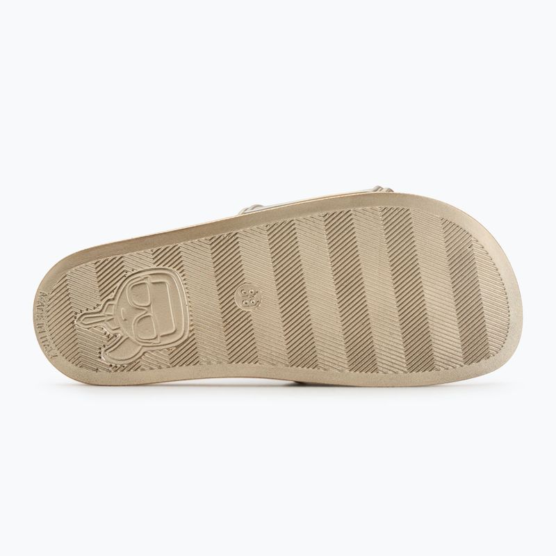 Dámské nazouváky   KARL LAGERFELD Kondo 2.0 NFT Relief gold rubber 4
