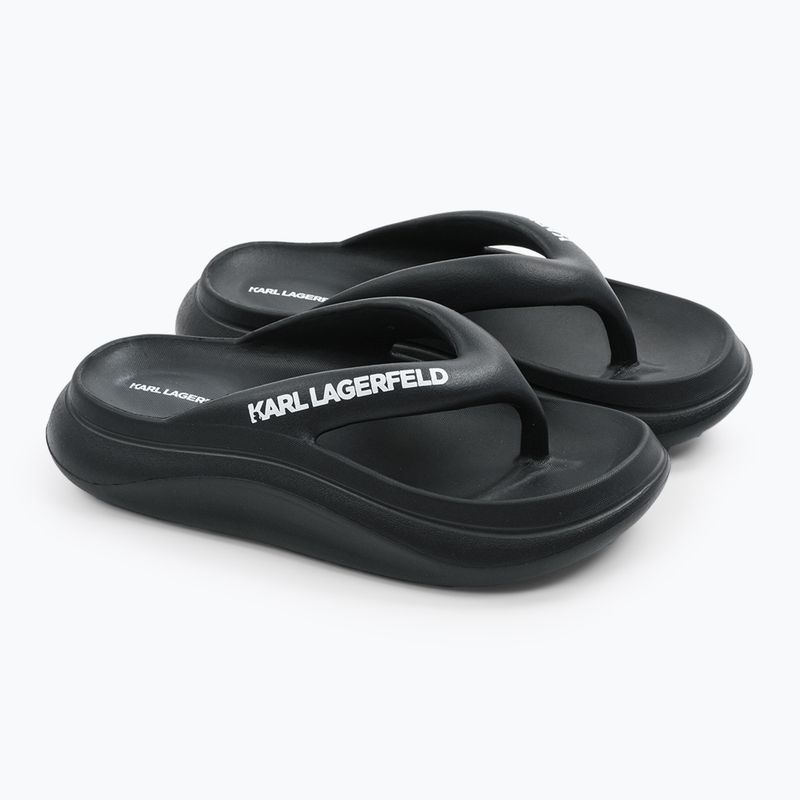 Dámské žabky KARL LAGERFELD Skoona II Hotel Thong black rubber 2