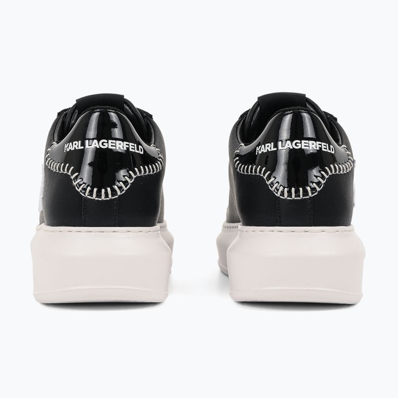 Dámské boty KARL LAGERFELD Kapri Cornelly Signia Stitch black leather 2