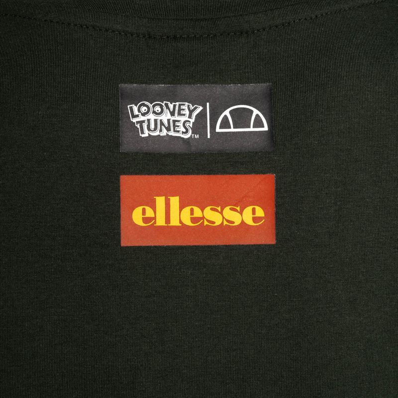 Ellesse dámské tričko Tweetest Crop tmavě zelené 4