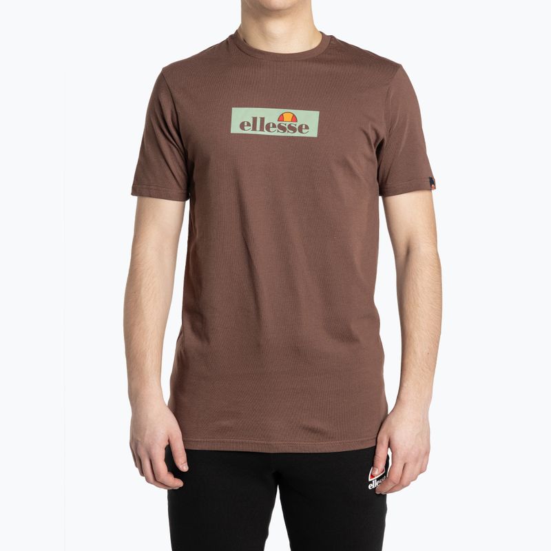 Ellesse pánské hnědé tričko Terraforma