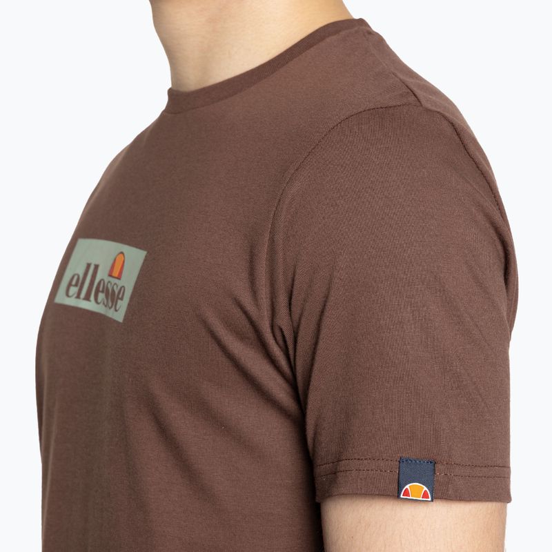 Ellesse pánské hnědé tričko Terraforma 4