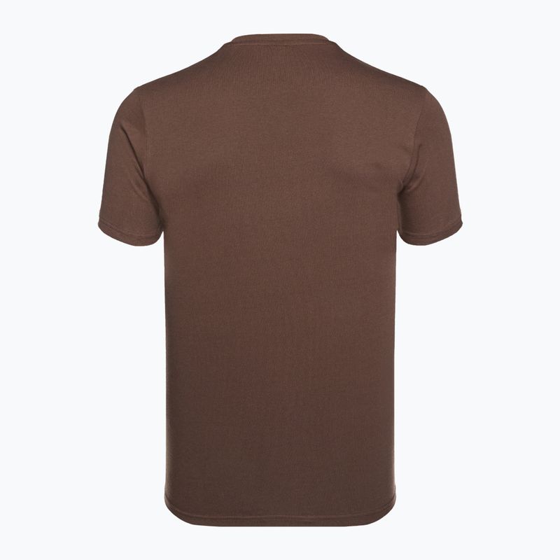 Ellesse pánské hnědé tričko Terraforma 6