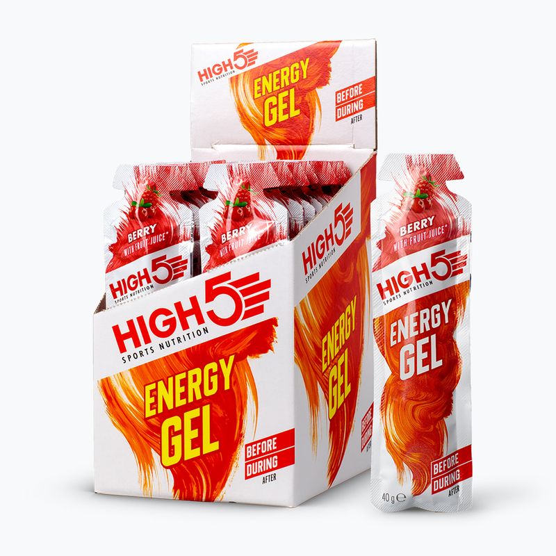 Energetický gel HIGH5 Energy 40 g berry