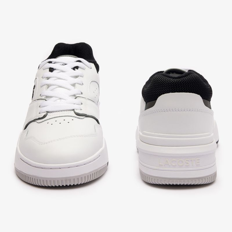 Pánské boty Lacoste Lineshot Contrasted Collar Leather white/black 11