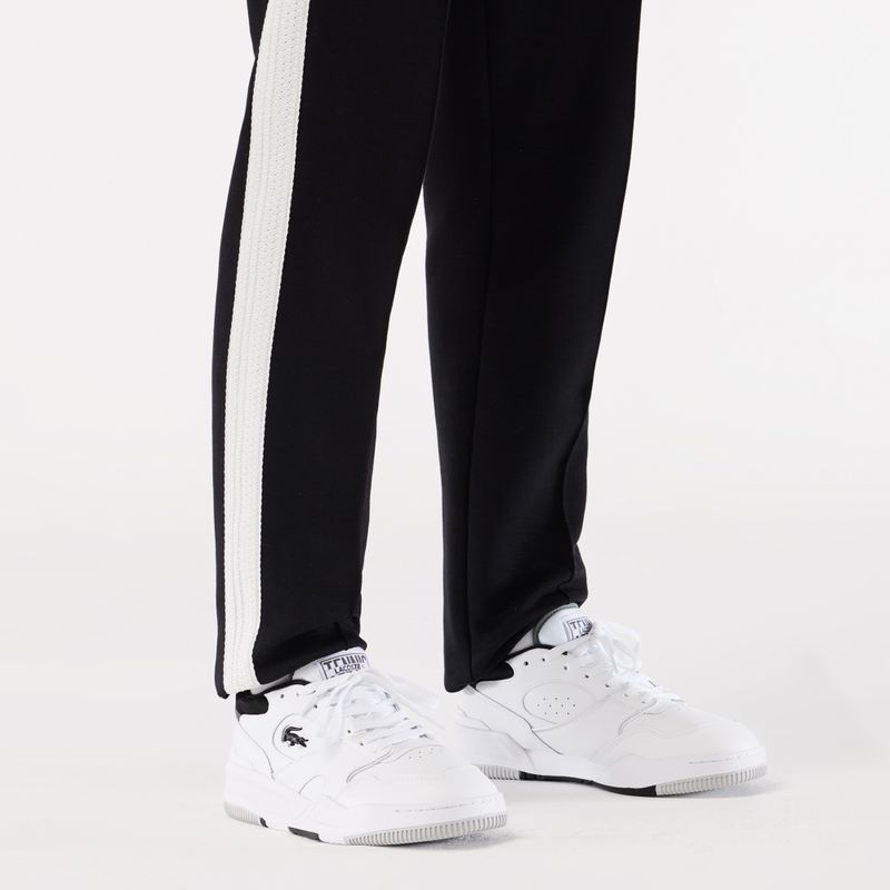 Pánské boty Lacoste Lineshot Contrasted Collar Leather white/black 14