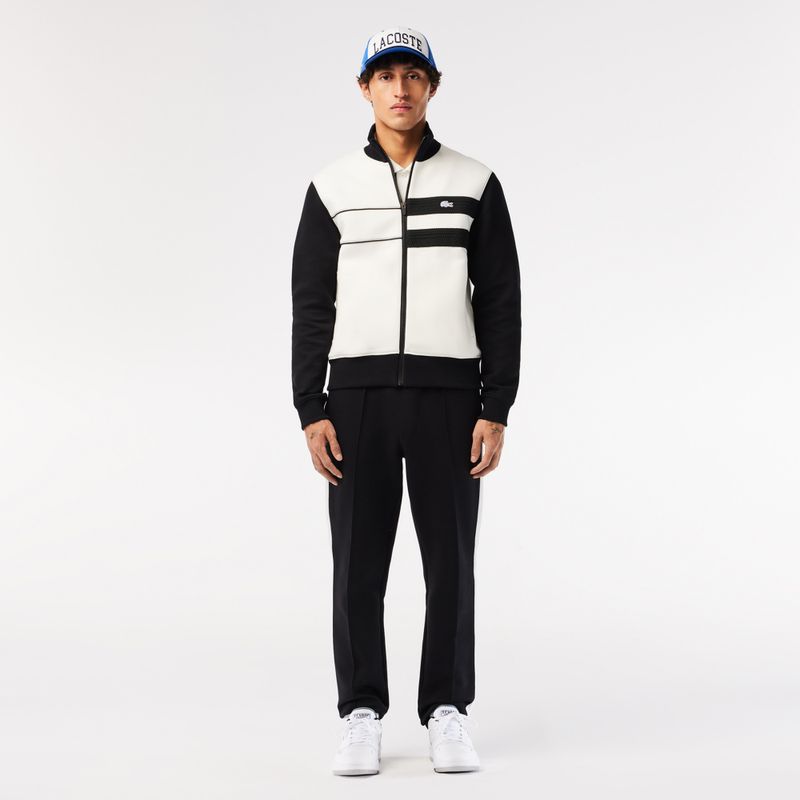 Pánské boty Lacoste Lineshot Contrasted Collar Leather white/black 15