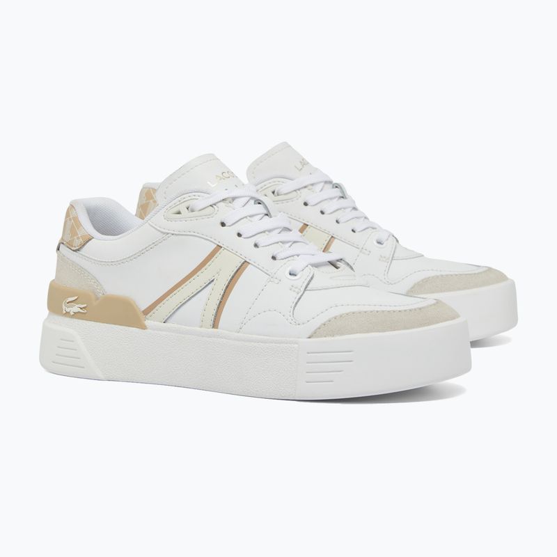 Dámské boty Lacoste L002 Evo Monograms white / light brown 8