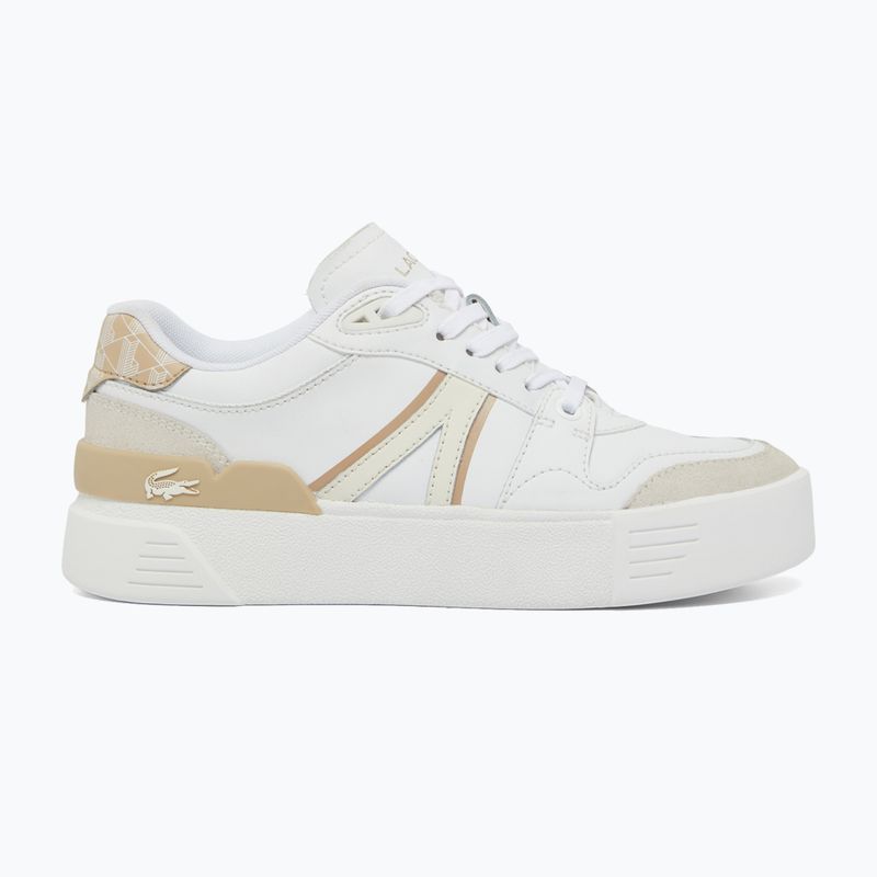 Dámské boty Lacoste L002 Evo Monograms white / light brown 9