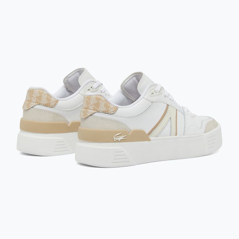 Dámské boty Lacoste L002 Evo Monograms white / light brown 10