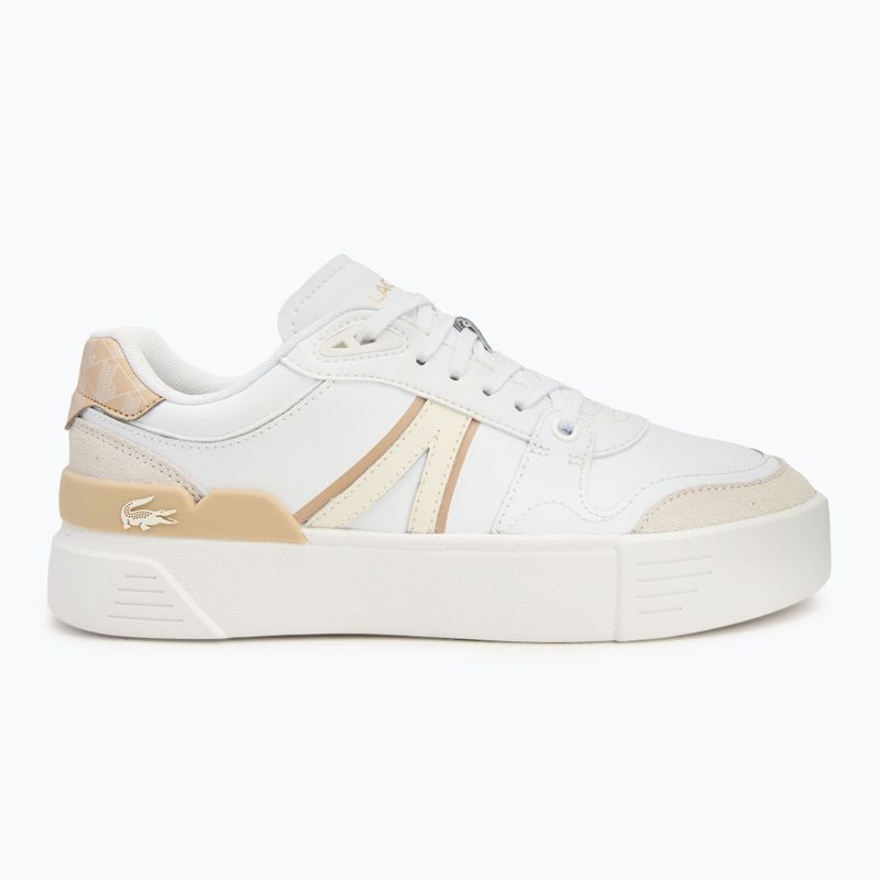 Dámské boty Lacoste L002 Evo Monograms white / light brown 2