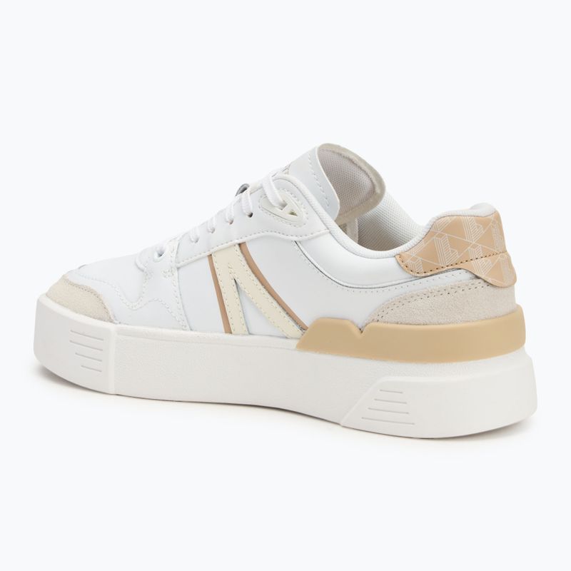 Dámské boty Lacoste L002 Evo Monograms white / light brown 3