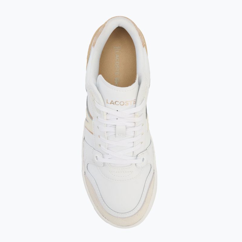 Dámské boty Lacoste L002 Evo Monograms white / light brown 5