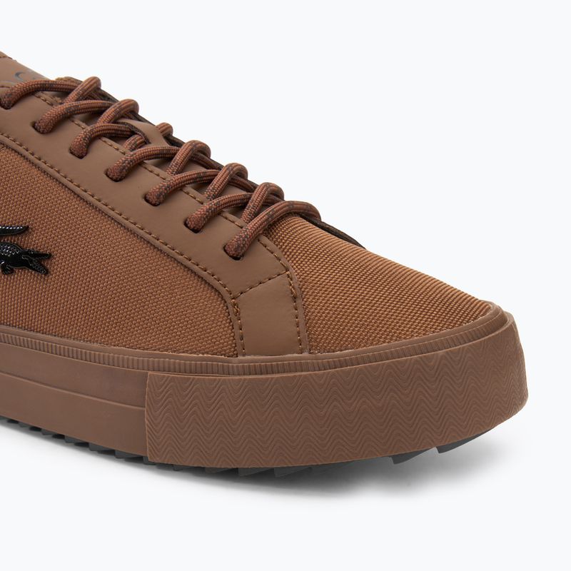 Pánské boty Lacoste 48SMA003 brown/ brown 7