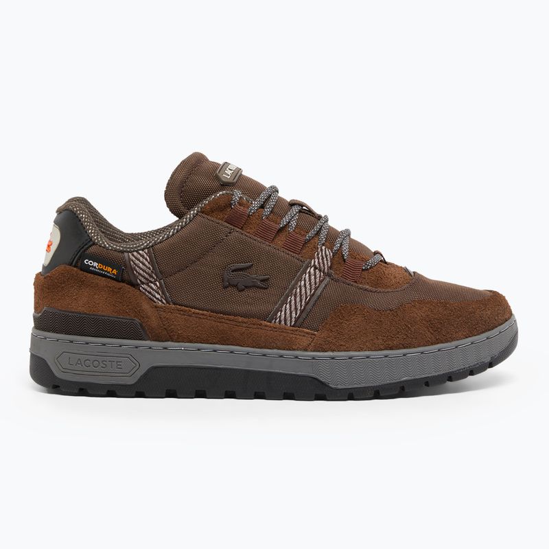 Pánské boty Lacoste T-Clip Winter Outdoor brown/dark grey 8