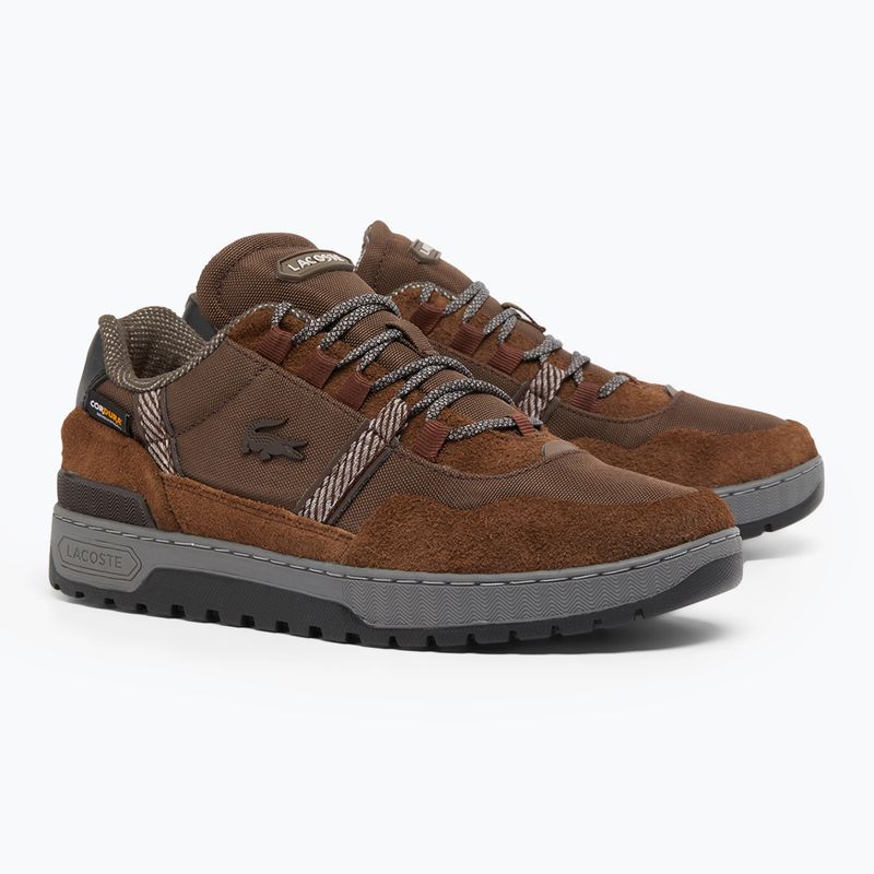 Pánské boty Lacoste T-Clip Winter Outdoor brown/dark grey 9