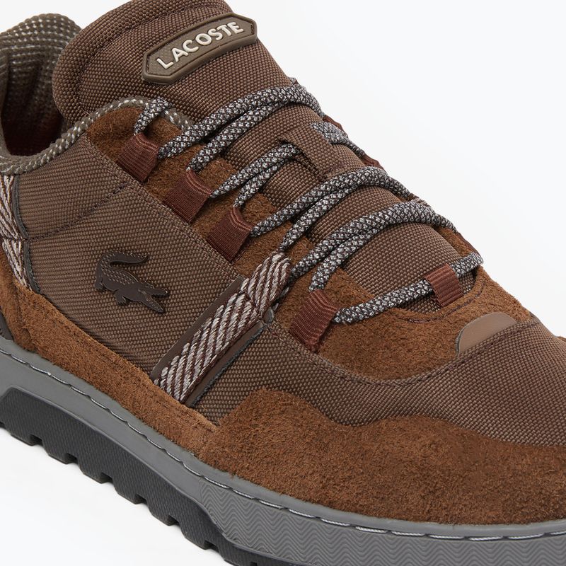 Pánské boty Lacoste T-Clip Winter Outdoor brown/dark grey 12