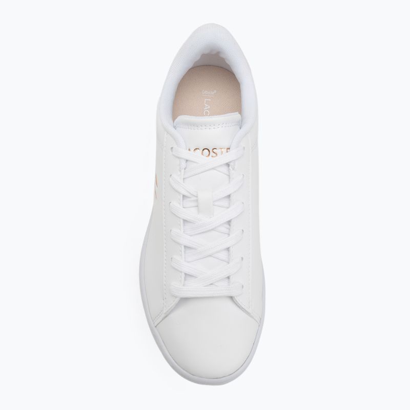 Dětské boty Lacoste Carnaby Jr white/light pink 5