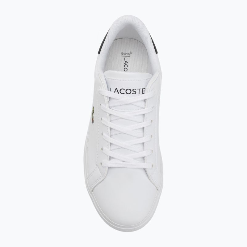 Dětské tenisky Lacoste Powercourt white/black 5