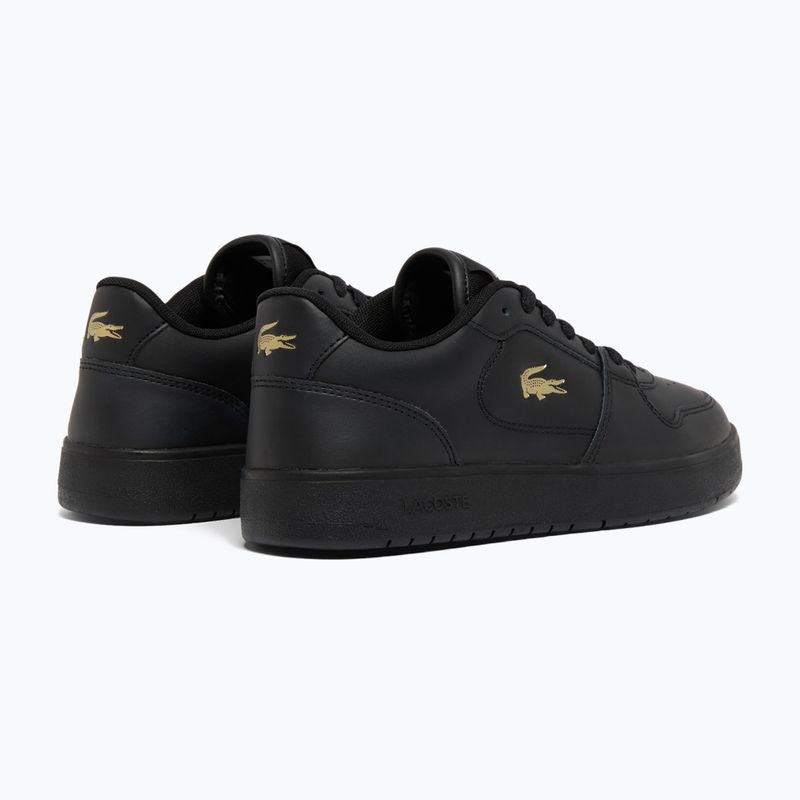 Dámské boty Lacoste Court Ace Leather black/gold 3