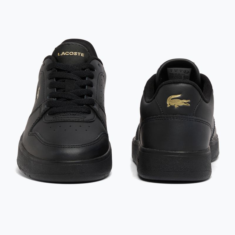 Dámské boty Lacoste Court Ace Leather black/gold 4