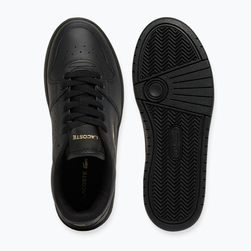 Dámské boty Lacoste Court Ace Leather black/gold 5