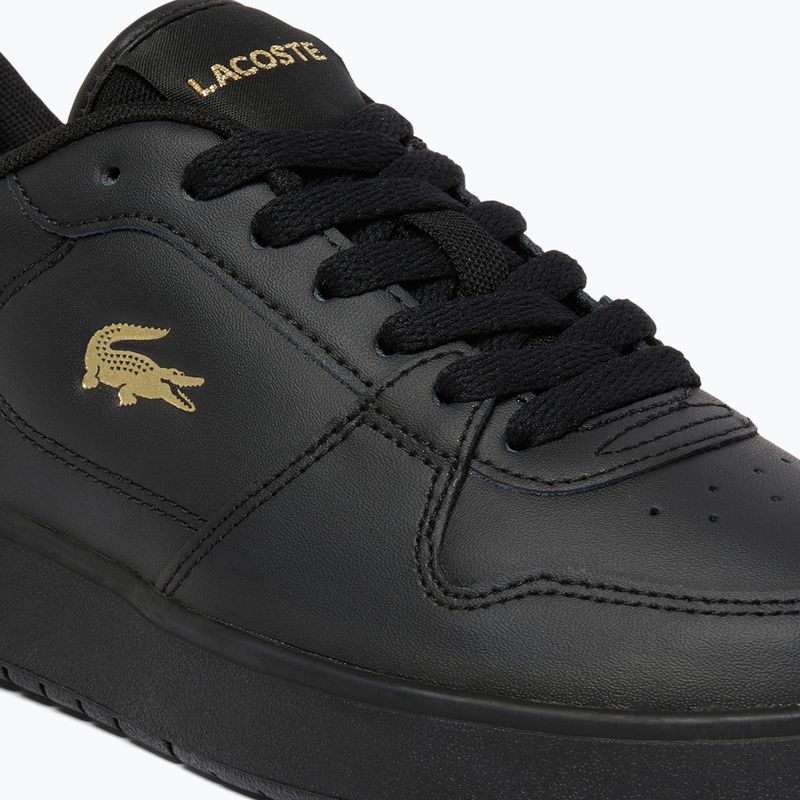 Dámské boty Lacoste Court Ace Leather black/gold 6