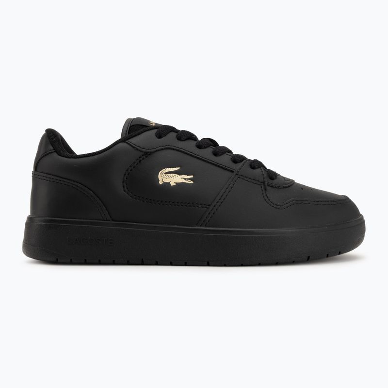 Dámské boty Lacoste Court Ace Leather black/gold 2