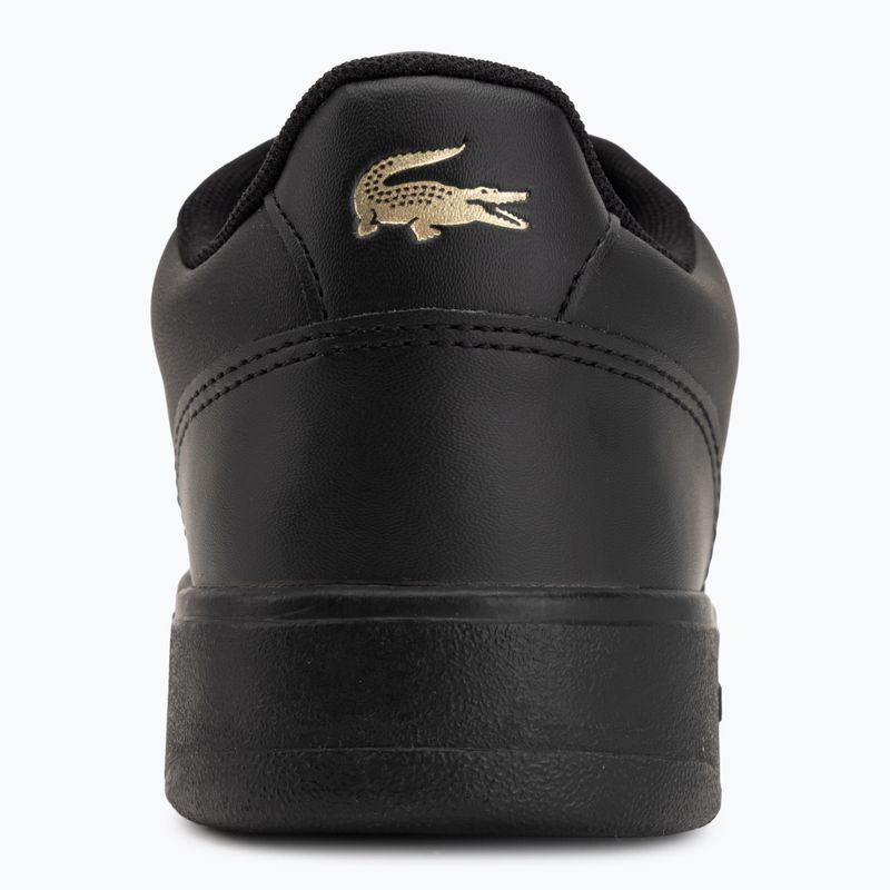 Dámské boty Lacoste Court Ace Leather black/gold 6