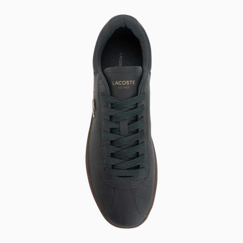 Pánské boty Lacoste Baseshot dark green/gum 5