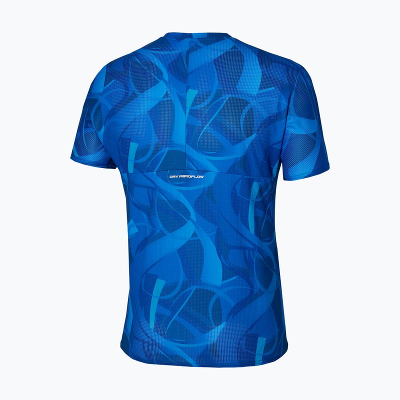 Pánské tričko Mizuno Paris Dryaeroflow Tee multi blue 2